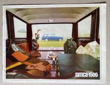 Brochure Simca 1500 break