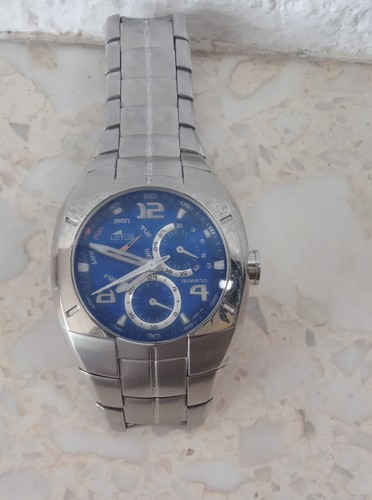 Lotus montre 15385 bleu - montre,