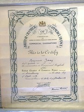 Ancien Diplôme British
