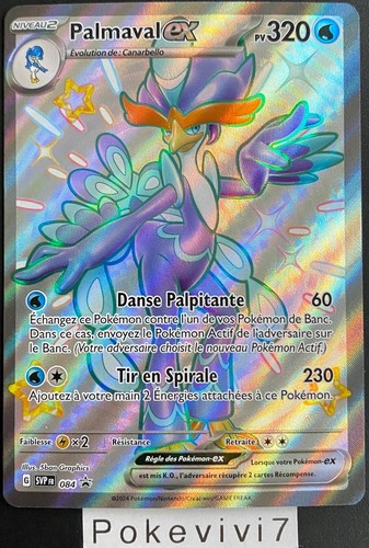 Carte pokemon palmaval 084 - pokemon,