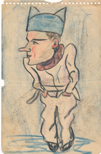 Caricature anonyme non datée