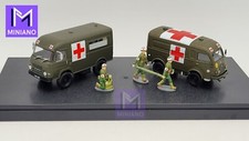COFFRET 2 VEHICULES SANITAIRES MILITAIRES IXO DIREKT COLLECTIONS 1/43ème