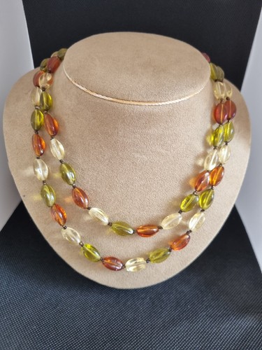 Collier sautoir long vintage - collier,