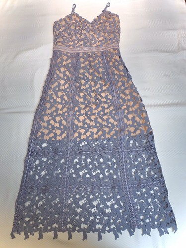 Long lace spaghetti - spaghetti, strap