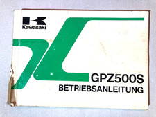 Manuel D'Instructions Pilote Manuel Kawasaki GPZ 500S Ex 500 A3 B2