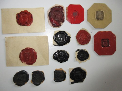 Lot blasons cachets de - lot,