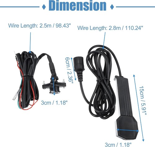 Treuil commande 12v kit - treuil, t??l??commande