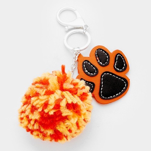 Fashion pom and paw - paw, orange