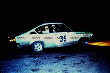 Diapo Rallye 62 BETHUNE - 1983 - OPEL KADETT GT/E - Pilote : A. FLAMENT -