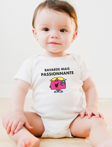 Body pour bébé bavarde mais - body,