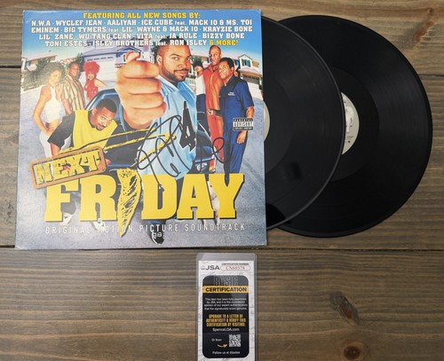 Ice cube autographed next - ice,