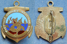 FLOTILLE AMPHIBIE INDOCHINE SUD - MARINE INDOCHINE - AUGIS SAINT BARTHELEMY