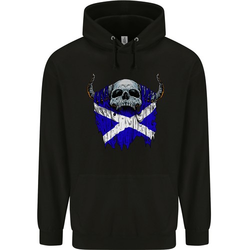 Drapeau écosse crâne - Écosse,