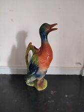 Pichet canard en faïence