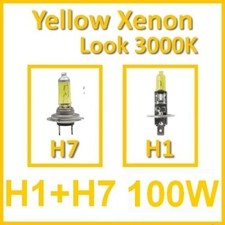 AMPOULE LAMPE H7 + H1 100W