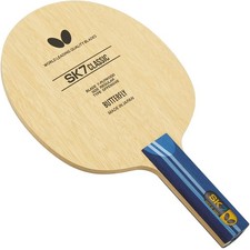 Raquette de tennis de table Butterfly SK7 Classic-ST Shakehand Straight Offen...
