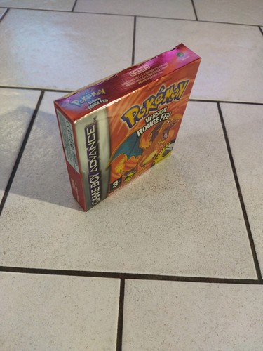Boîte vide pokemon - pokemon, rouge