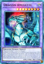 carte YU-GI-OH DLCS-FR005 Dragon Amulette - Doré Ultra Rare NEUF FR