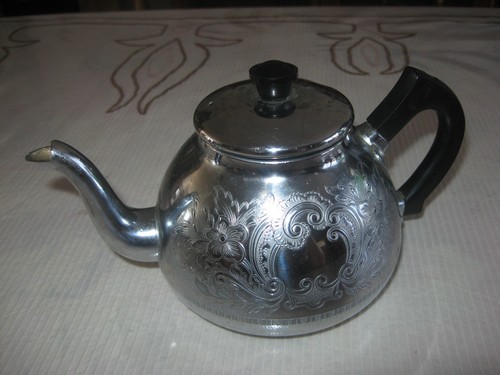 Théière tasses cromalin - théière, en