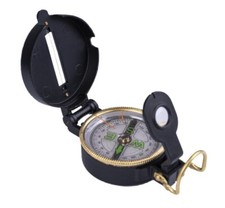 Boussole US en métal style Engineer