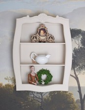 Vintage Étagère Murale Regal Shabby Chic Suspendre Armoire Antique Étagères à