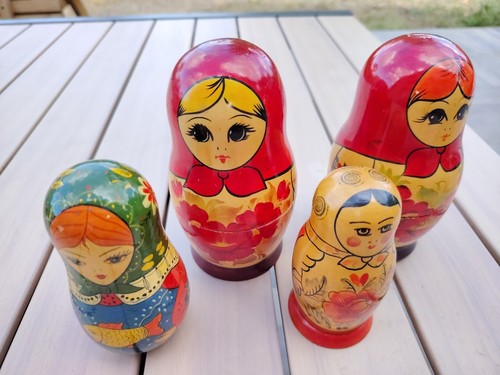 Matriochka lot poupées - 4,