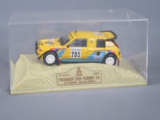 D801 Norev Peugeot 205 Turbo 16 #205 Rallye Paris Dakar 1987 Vatanen 1:43 Boite