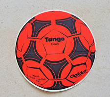 Autocollant sticker BALLON ADIDAS TANGO mondial 1982 espana vintage adesivo foot