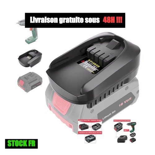 Adaptateur batterie 18v bosch - batterie,