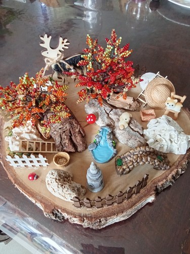 Arbre perles rocailles - arbre, en