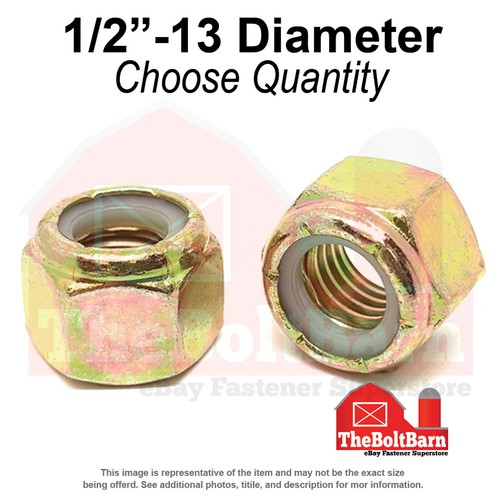 Grade 8 nylon insert - 1/2"-13,