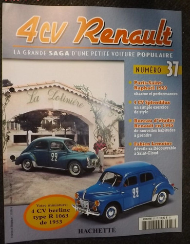 Fascicule 4cv renault la - 4cv,