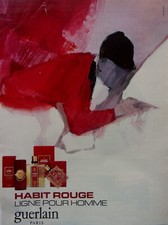 publicite papier  parfum