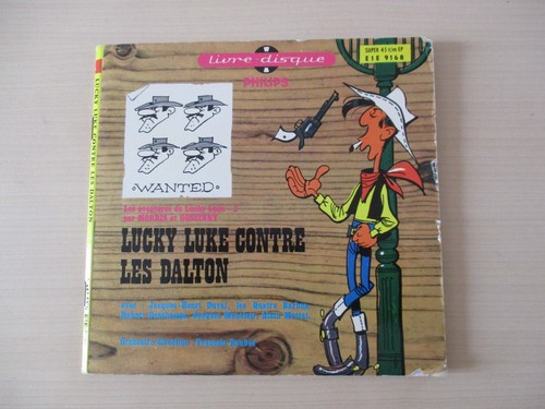 Livre disque lucky luke - lucky, contre