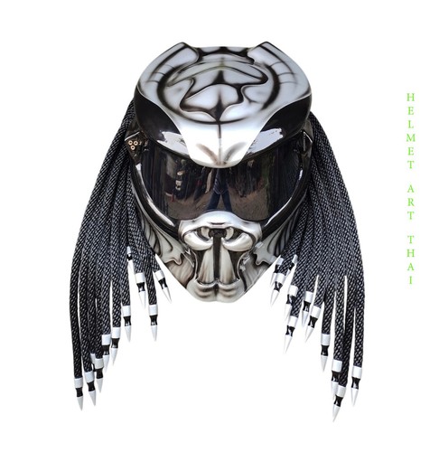 Custom predator moto helmet - custom,