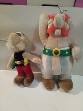Peluche Asterix et Obélix