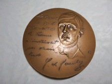 MÉDAILLE Bronze CHARLES DE