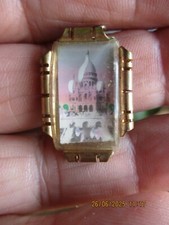 Ancien  pendentif ou Médaille Religieuse Eglise du Sacré Coeur Paris Montmartre