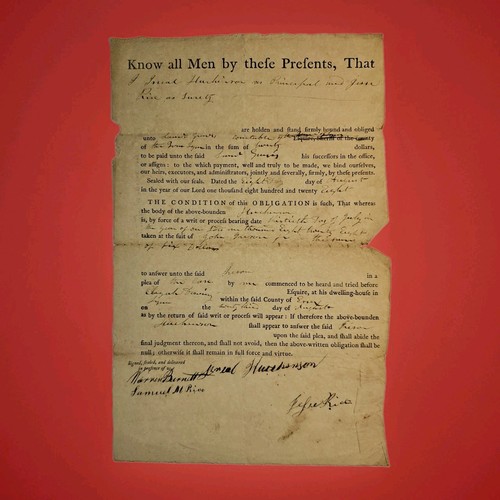 1828 israel hutchinson - hutchinson, jr