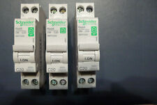 DISJONCTEUR  MODULAIRE 20AMPERES COURBE C, R9PFC620 SCHNEIDER ELECTRIC 20A PC3KA