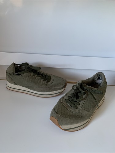 Chaussures baskets vert kaki - baskets,