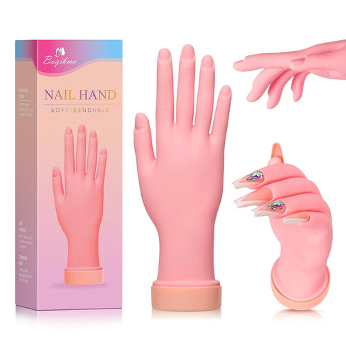 Nail practice hand for - nail,