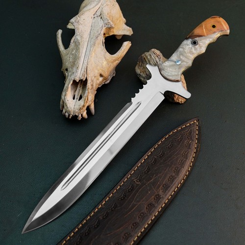 Inch d2 dagger knife - 12.1",
