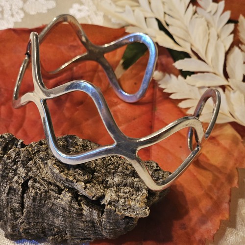 Jonc ouvert artisan argent 925 - jonc,