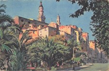 06 Menton, vieille Pierre dans un cadre exotique  71655
