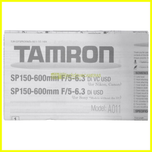 Tamron 150 600mm - tamron, di