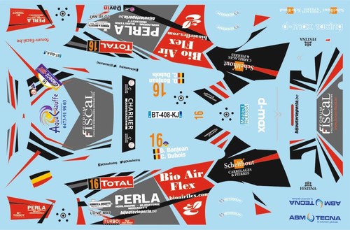 Decals citroën xsara wrc - decals, 1/43