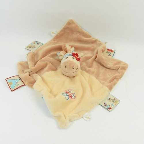 Doudou plat cheval noukie - doudou,