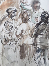 Beau Dessin Gouache Aquarelle