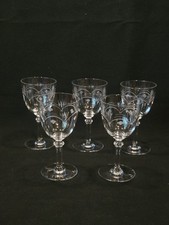 5 Anciens Verres A Vin En